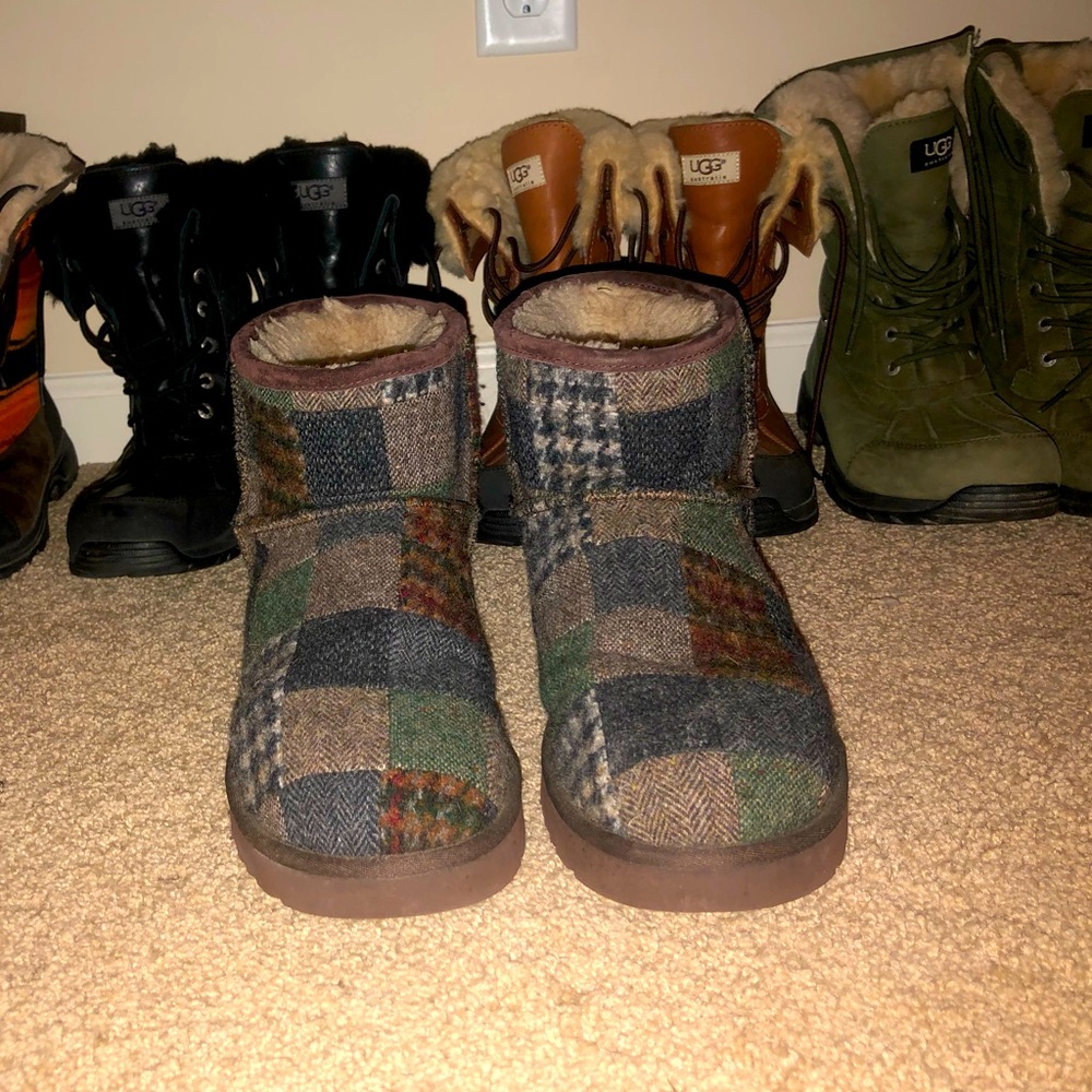 ❤️🔥UGG🔥Patchwork❤️🔥BOOTS🔥 - Picture 2 of 9